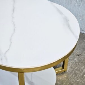 Bàn sofa Oval 100x50x45cm mặt ceramic TT68359